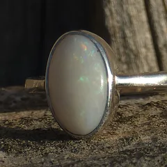 Coober Pedy Silver Ring - 5