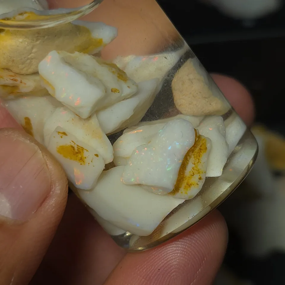 Reserve-Coober Pedy Gamble Opal Rough  - 7