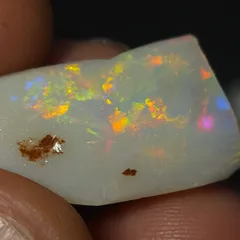 Coober Pedy Dark base opal rub - 6
