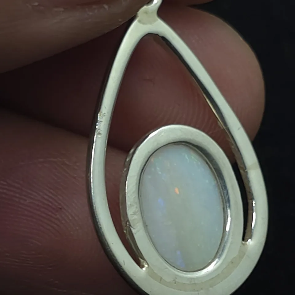 Coober Pedy Opal Pendant - 4