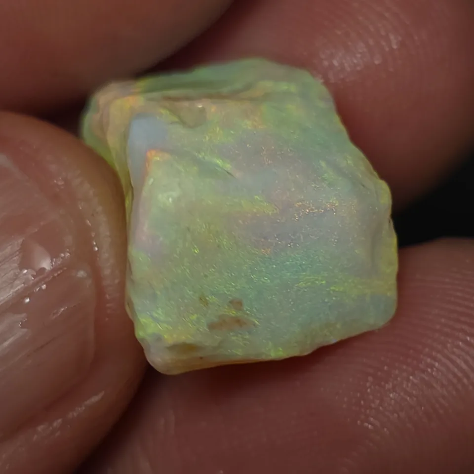 $1 No Reserve-Coober Pedy Opal Gamble Rough - 3