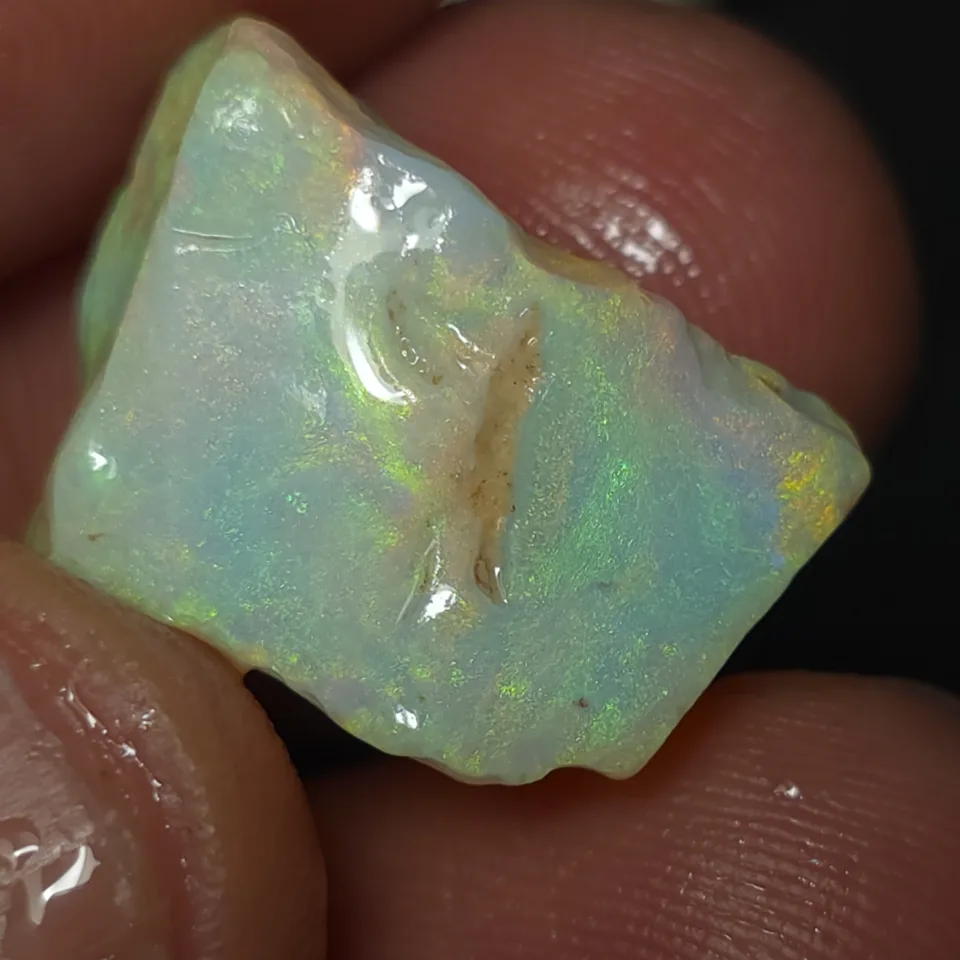 $1 No Reserve-Coober Pedy Opal Gamble Rough - 4