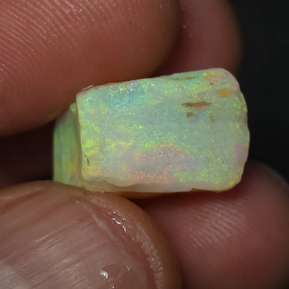 $1 No Reserve-Coober Pedy Opal Gamble Rough - 6