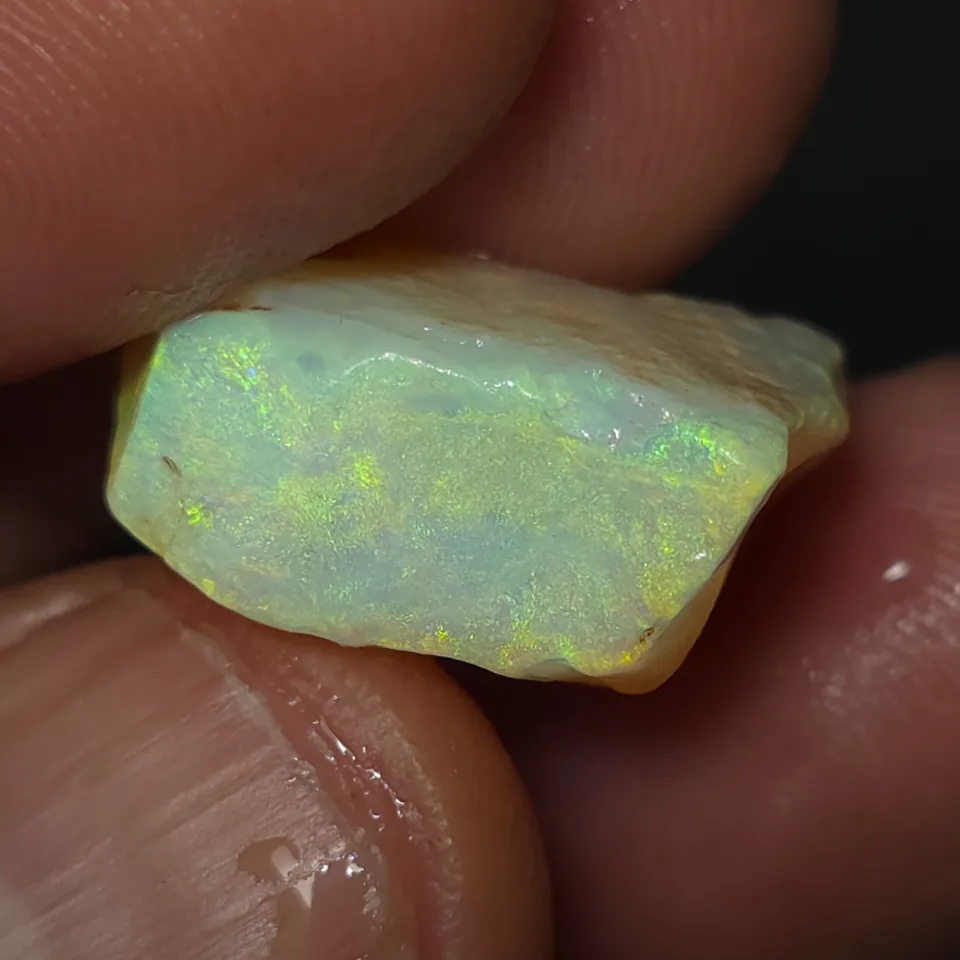 $1 No Reserve-Coober Pedy Opal Gamble Rough - 7
